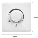 Stepless Speed Rotary Switches Fan Speed Controller Fan Speed Adjuster