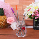 Reusable Stainless Steel Drinking Straw Set with Cleaner Brushes (M0250)