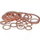 Car Engine Crush Washers Set Solid Copper Washer Flat Gasket Seal Ring