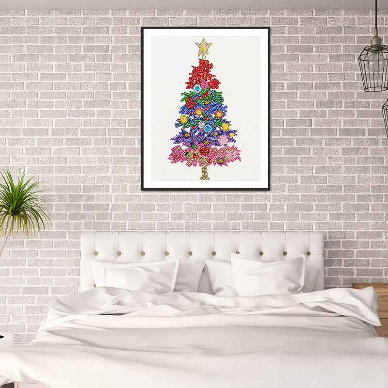 5D Diamond Painting Christmas Tree Partial Special Shape Drill DIY Home Decor