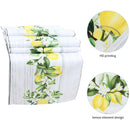 Decorations Cotton Linen Lemon Table Runner Sunflower Tablecloth Triangle