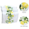 Decorations Cotton Linen Lemon Table Runner Sunflower Tablecloth Triangle