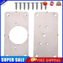 Hinge Repair Plate with Mounting Screws for Cabinet Drawer Window Repair