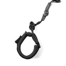 10ft Coil Surfboard Leash Surfing Stand Up Board Leash Wire Rope Black