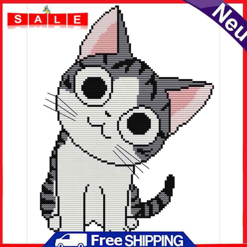 2 Strands 21x29cm Partial Embroidery Cross Stitch Stamped Art Craft Home Decor