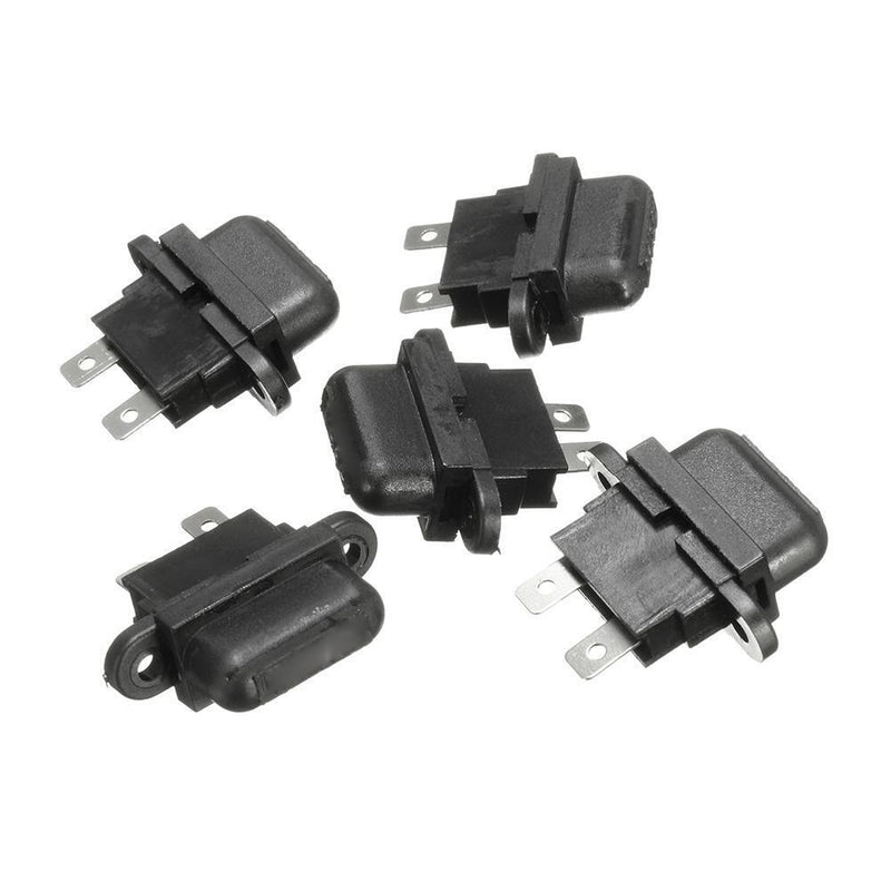 5pcs 30A Amp Car Standard Blade Fuse Holder Boxes with Cover for Boat Truck
