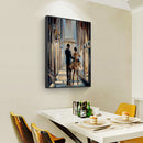 Hand Painted Oil Paint By Numbers Dancer Digital Drawing Canvas Art Home Decor