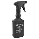1pc Matte Black Plastic Spray Bottle Durable Rotary Watering Can Salon Tool