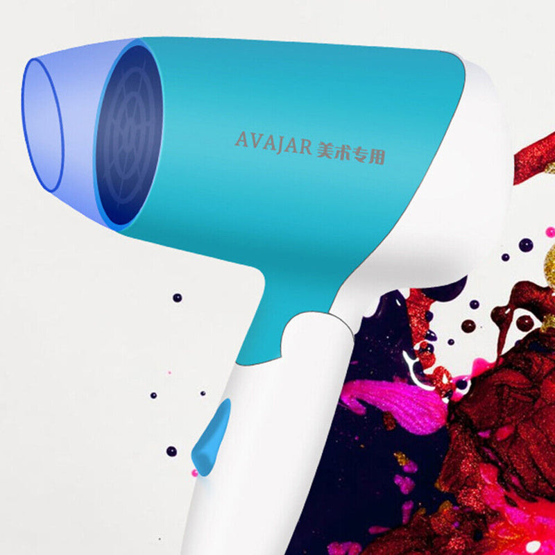 Portable Wireless Hair Dryer for Art Examination Drawing Student Electric Blower