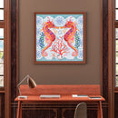 Diamond Painting 5D DIY Sea Horse Full Round Drill Rhinestone Picture Kit Newly