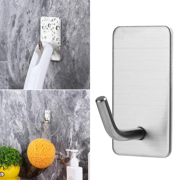 Wall Sticky Bathroom  Accessories Towel Holder Hanger Storage Wall Hook