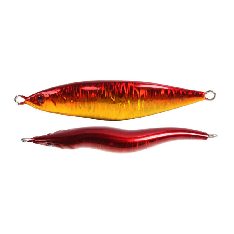 S Shaped Luminous Fishing Lure 12cm 160g Metal Artificial Bait (JIG81-4)