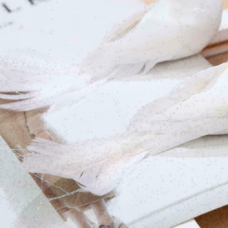 White Doves Feather Artificial Foam Lover Peace Doves S2W0 Bird Home Decor G9K4