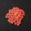 100pcs Luminous Glowing Stones Glow in the Dark Garden Decor Pebble (C) Newly
