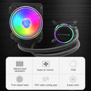 AIO CPU Liquid Cooler POLAR ICEFLOW 120 RGB CPU Water Cooler for Intel LGA 115X