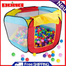 Indoor and Outdoor Playhouse Simple Folding Ball Pit Hideaway Game Tent-H