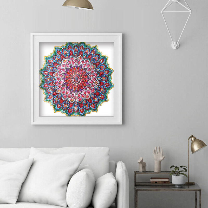 Diamond Painting Datura Flower Partial Special Rhinestone Picture (YX069)