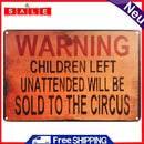 Metal Sign Plate Tin Signs Warming Tin Plate Art Wall Poster Home Decorations