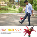 20cm Chinese Jianzi Hand Made Feather Shuttlecock Portable for Physical Exercise