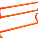 Foldable Removeable Football Barrier Frame Soccer Training Barrier (Orange)