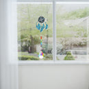 2pcs Crystal Wind Chimes Diamond Hanging Light Catcher Home Decor (ZH006)