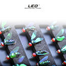 40pcs Bionic Insects Flies Fishing Lures Fly Hook Bait Fishing Accessories
