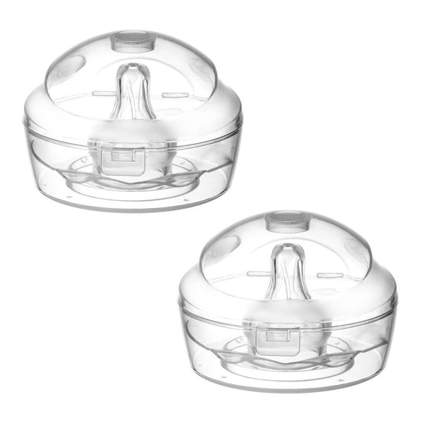 Nipple Extender Nipple Everters with Storage Case Clear Nipple Protector