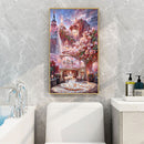 #A Chateau Montrose 5D DIY Diamond Painting Kits Full Round Drill Wall Decor Cra