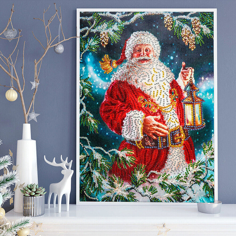 Diamond Painting Santa Claus Part Special Shape Drill Handicrafts (D1122) Newly