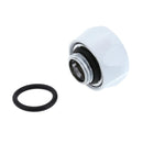 G1/4 Thread Quick Fixing Hard Tube Connector for PC Water Cooling(White)