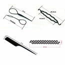 Hair Pin Portable Hair Braid Tool Twist Curler Bun Roller Maker Hair Styling