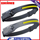 2pcs Waterproof LED Headlamp COB Work Light Outdoor Cycling CampRunning Torch