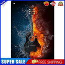 Metal Signs Guitar Iron Painting Home Metal Wall Art Plaque Poster 20x30cm