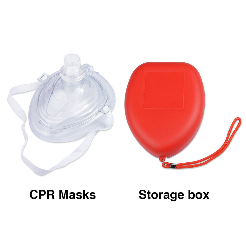 Protective Artificial Respiration Mouth Cover CPR Breathing Face Cover First Aid