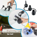 2 in-1 Electric Air Bed Pump Camping Paddling Pools Mains Inflator UK Plugs
