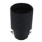 58mm Universal Black Stainless Steel Car Rear Exhaust Pipe Tail Muffler Tip