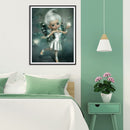 5D DIY Diamond Painting Kits Full Square Drill Winged Elf Mosaic Wall Picture