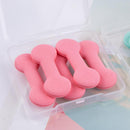 Disposable Double-end Eyeshadow Brush Stick Applicator (5pcs Pink Box)