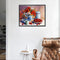 Cherry and Flower Oil Paint By Numbers Kit Hand Painted Home Decoration No Frame