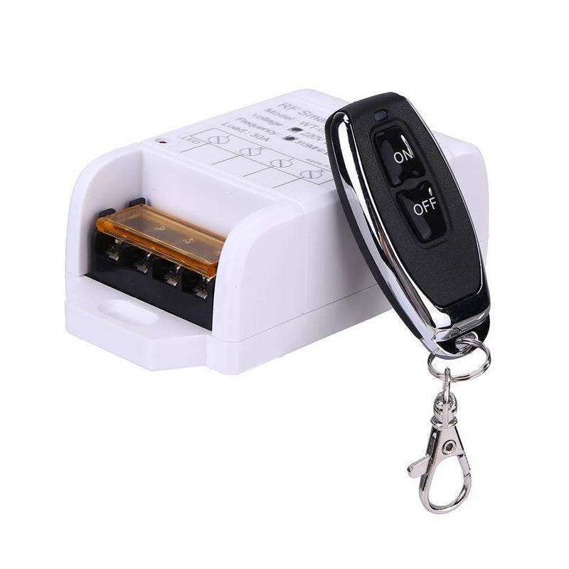 220V 30A 1CH Wireless Remote Control Switch Transmitter+Receiver (ON/OFF)