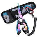 Fishing Plier Line Lure Cutter Hook Remover Fishing Scissor (Blue Black) Newly