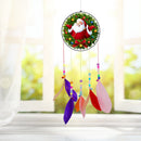 DIY Diamond Painting Acrylic Wind Chime Pendant Crafts Art Decor (Santa) Newly