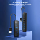 ORICO TWU3-4A For Computer PC USB 3.0 HUB Splitter 4 Ports Multi-USB Extender