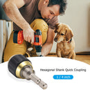 1/4 inch Connecting Rod Drill Bit Adapter Hexagonal Shank Quick Coupling Newly
