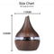 Diffuser Wood Grain Humidifier Air Purifier Water Replenishment Instrument