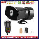 110dB Multipurpose Car Siren Horn 12V 100W Megaphone Warning Alarm Loudspeaker