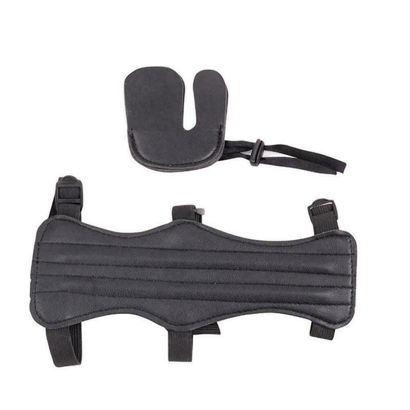 Bow and Arrow Arms Archery Fingers Shooting Protective Finger Bow Set G8H8 E6B4