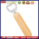 Portable Stainless Steel Bottle Opener Wood Handle Kitchen Beer Opening Too