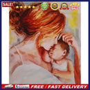 Acrylic Painting By Numbers DIY Mother Son Drawing Hand Painted Wall Pictur