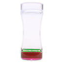 2 Color Movement Visual Timer Liquid Oil Drops Acrylic Hourglass Desktop Decor